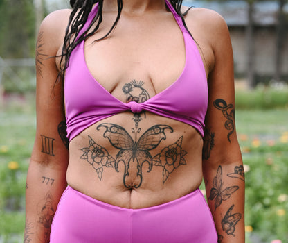 Flora Knot Top